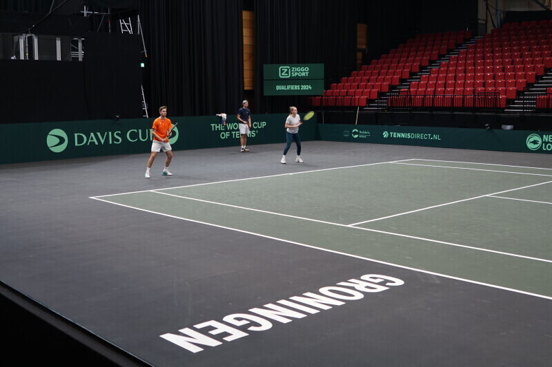 tam bij davis cup