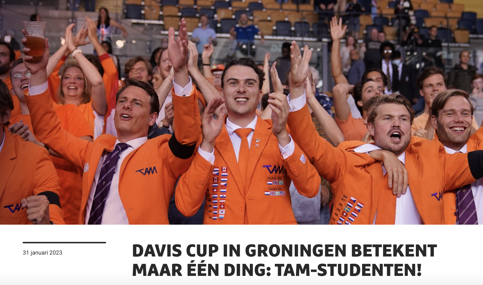 davis cup nederland programma groningen